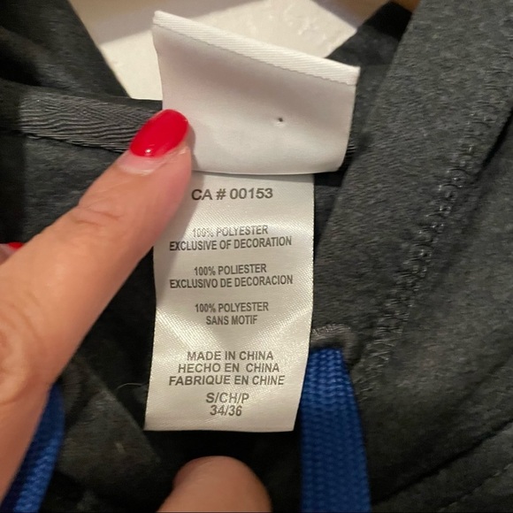 ST Louis Blues NHL Fanatics Mens Small Gray‎ Pullover Hoodie Small​ - Picture 8 of 9